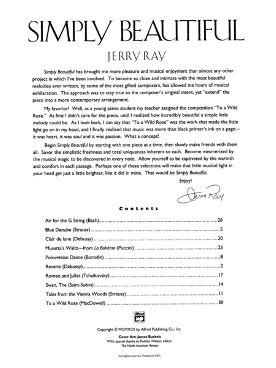 Simply Beautiful Simply Beautiful Piano Solo scores gallery preview page 4