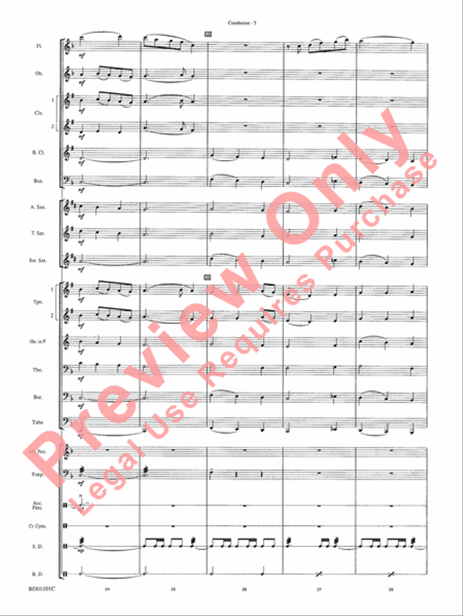 Slane Concert Band scores gallery preview page 8