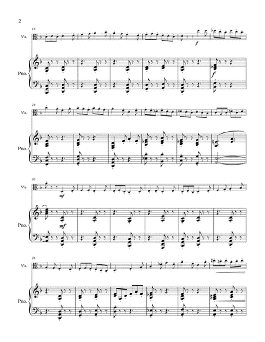Scherzo for Viola and Piano image number null