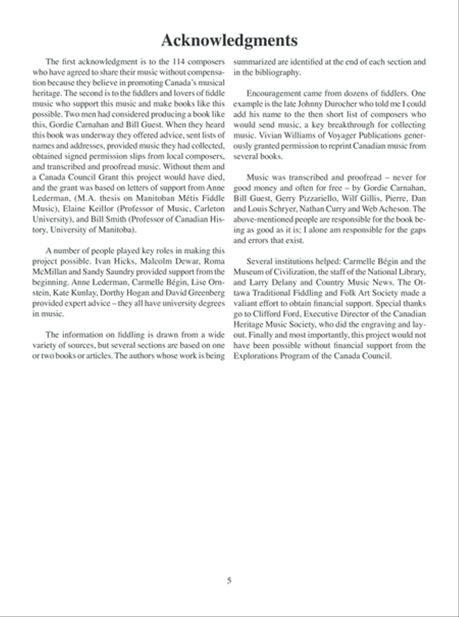 Canadian Fiddle Music Volume 1 Violin scores gallery preview page 6