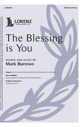 Book cover for The Blessing is You
