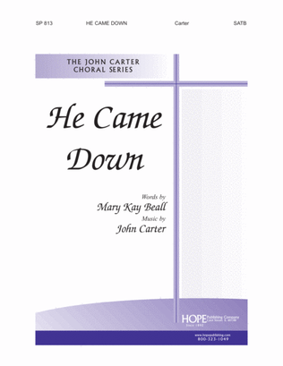 Book cover for He Came Down