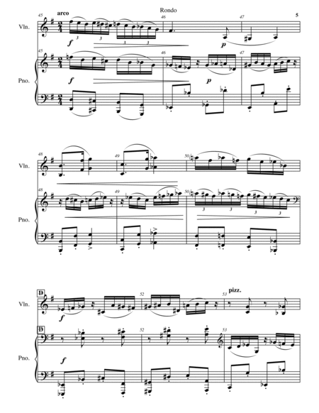 Rondo for Violin and Piano image number null