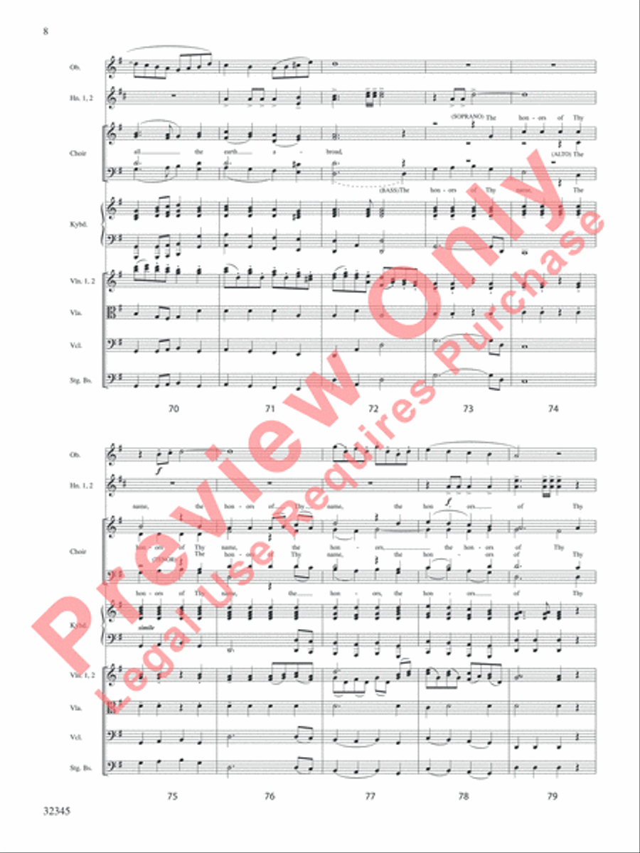 My Great Redeemer's Praise Choir scores gallery preview page 9