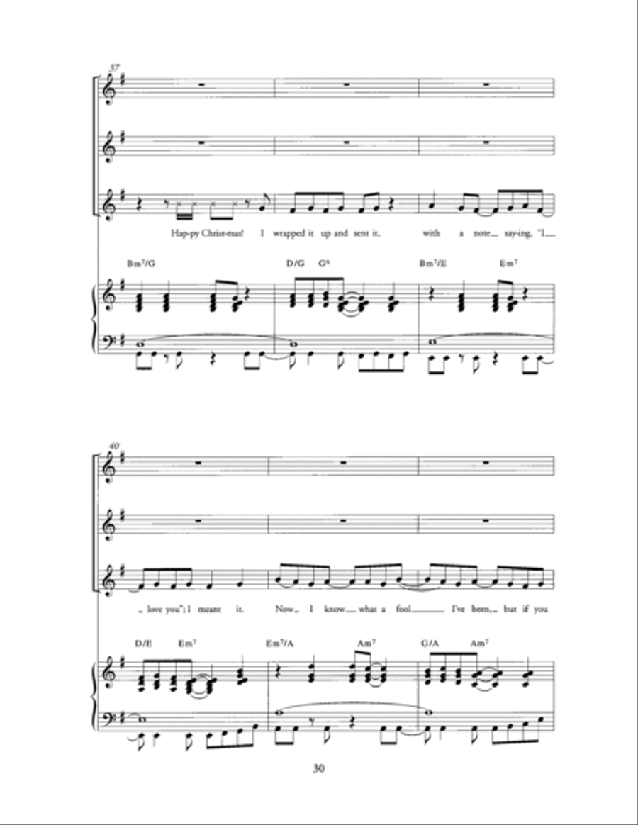 Last Christmas SSA scores gallery preview page 6