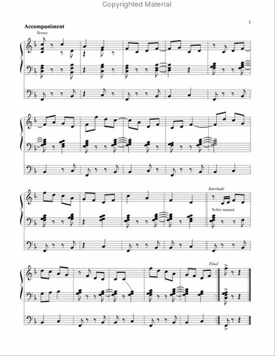 Pull Out the Stops!, Volume 1 Organ scores gallery preview page 3