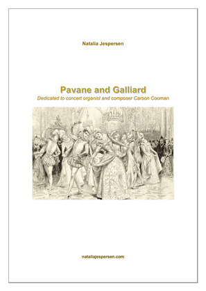 Book cover for Pavane and Galliard