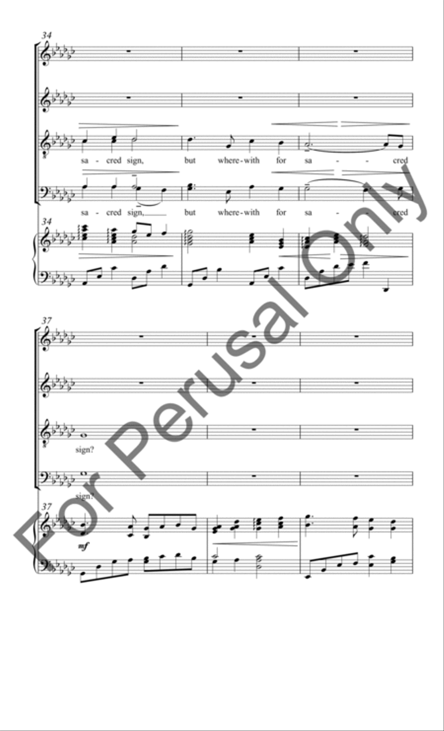 Love Came Down at Christmas (Choral Score) 4-Part scores gallery preview page 7