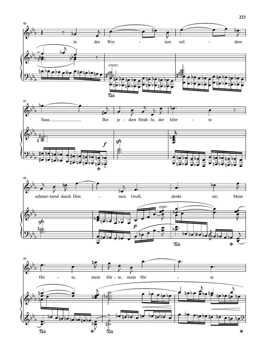 Lied Der Frauen (High Voice) High Voice scores gallery preview page 4