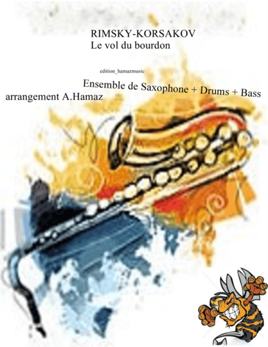 le vol du bourdon Woodwind Ensemble scores gallery preview page 1