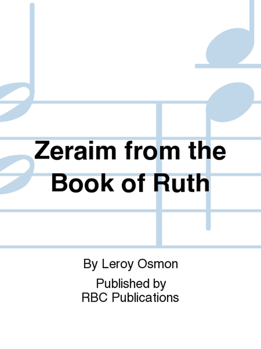 Zeraim from the Book of Ruth
