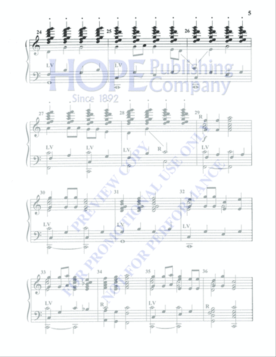 Holiday Favorites for Handbells 5-Octaves scores gallery preview page 7
