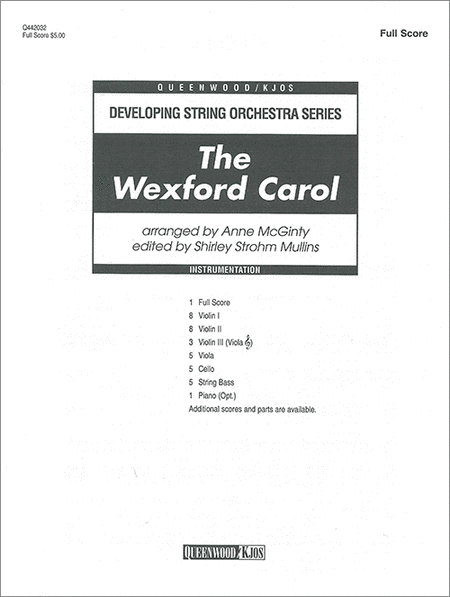 The Wexford Carol - Score