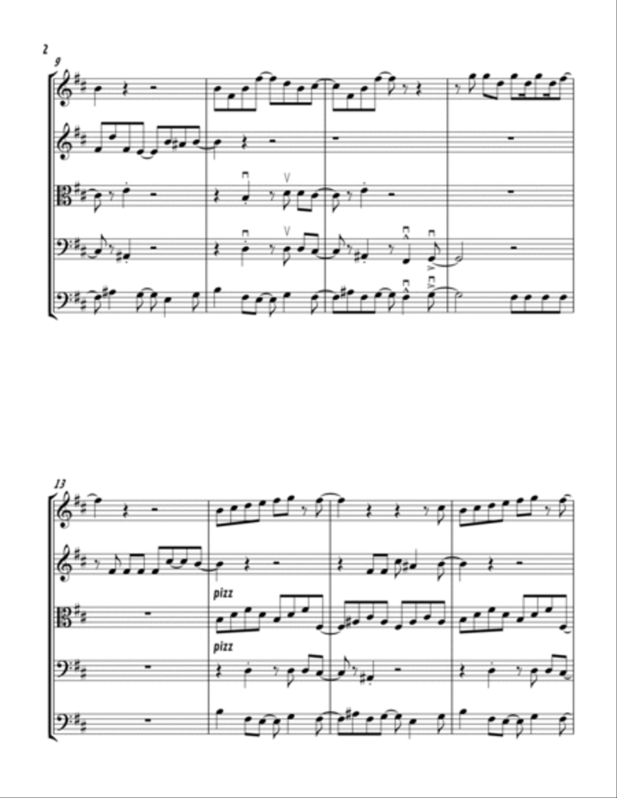 We Don't Talk About Bruno String Orchestra scores gallery preview page 2