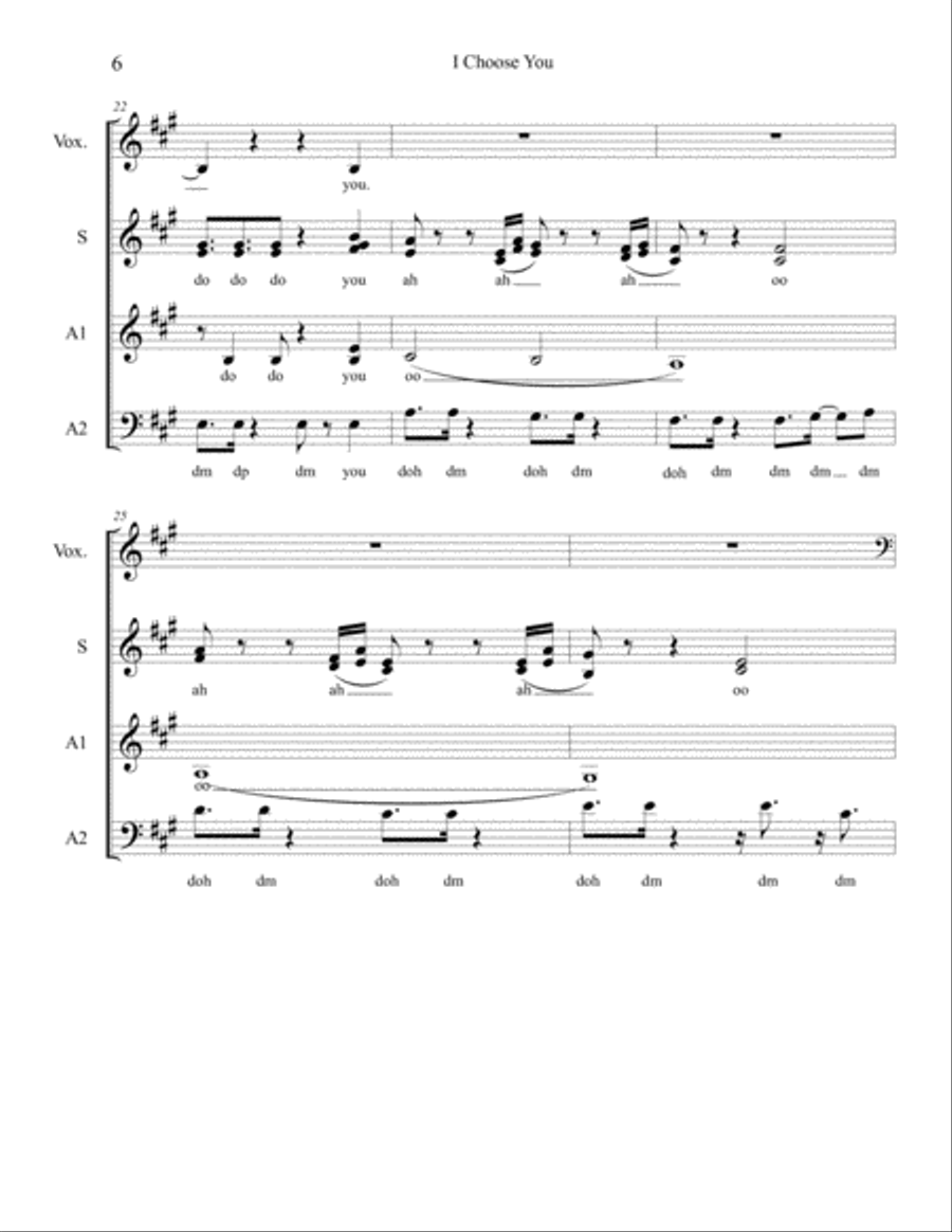I Choose You I Choose You 3-Part scores gallery preview page 6