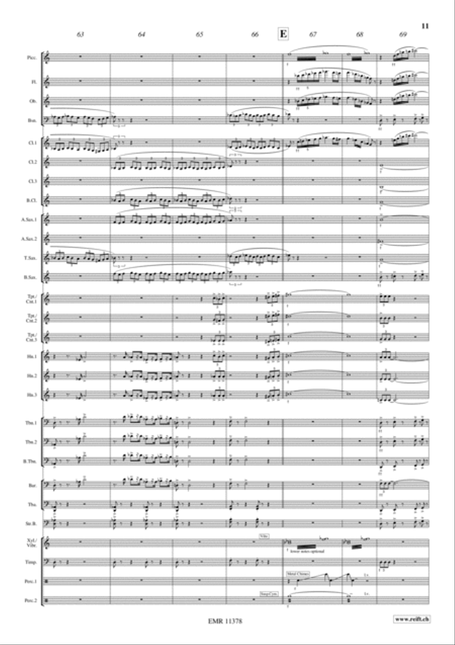 Super Mario Bros Concert Band scores gallery preview page 12