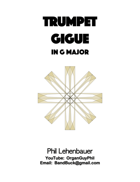 Trumpet Gigue in G major, organ work by Phil Lehenbauer image number null
