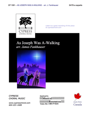 As Joseph Was Walking
