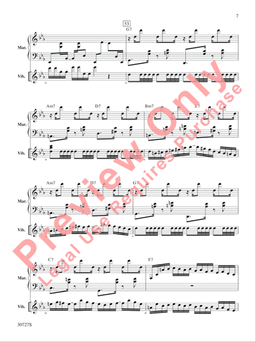 The Gershwin Mallet Collection Percussion scores gallery preview page 8