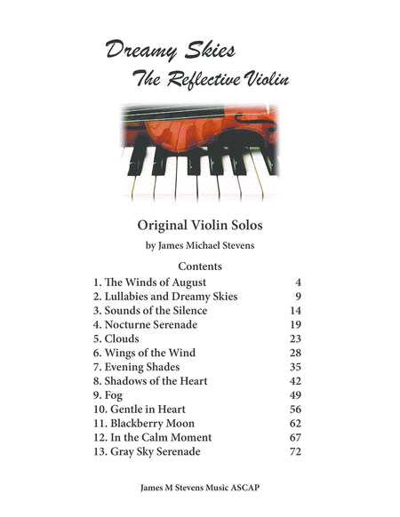 Dreamy Skies - The Reflective Violin image number null