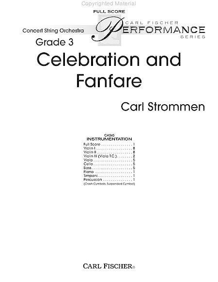 Celebration And Fanfare image number null