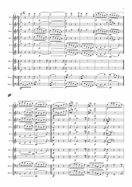 Dvorak: Czech Suite Op.39 Mvt.III Sousedska (Minuetto) - wind dectet image number null