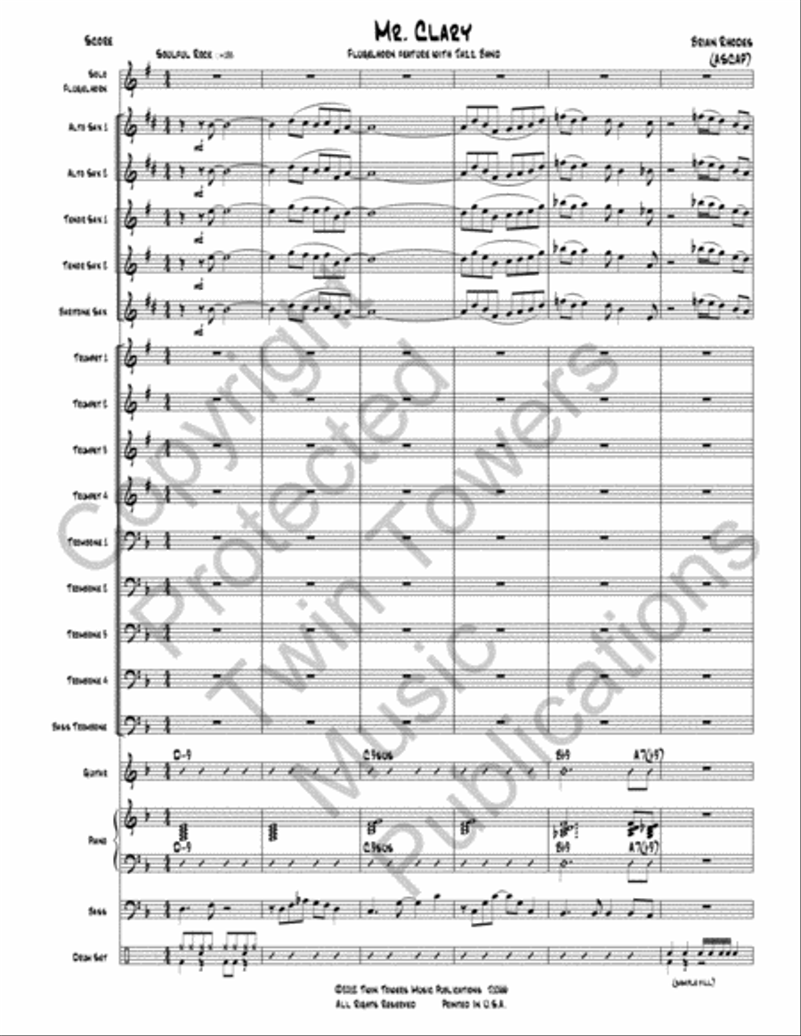 Mr. Clary Mr. Clary Jazz Ensemble scores gallery preview page 3