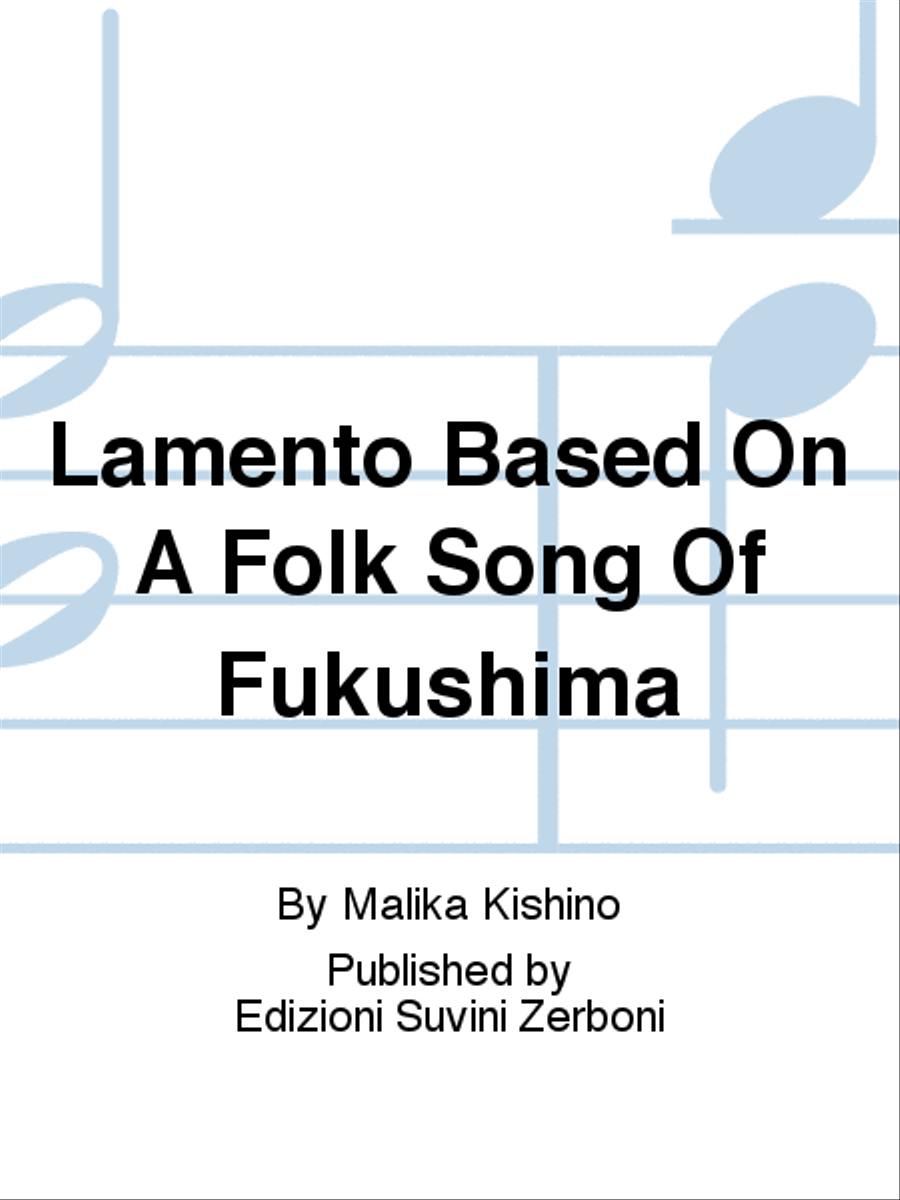 Lamento Based On A Folk Song Of Fukushima String Duet scores gallery preview page 1