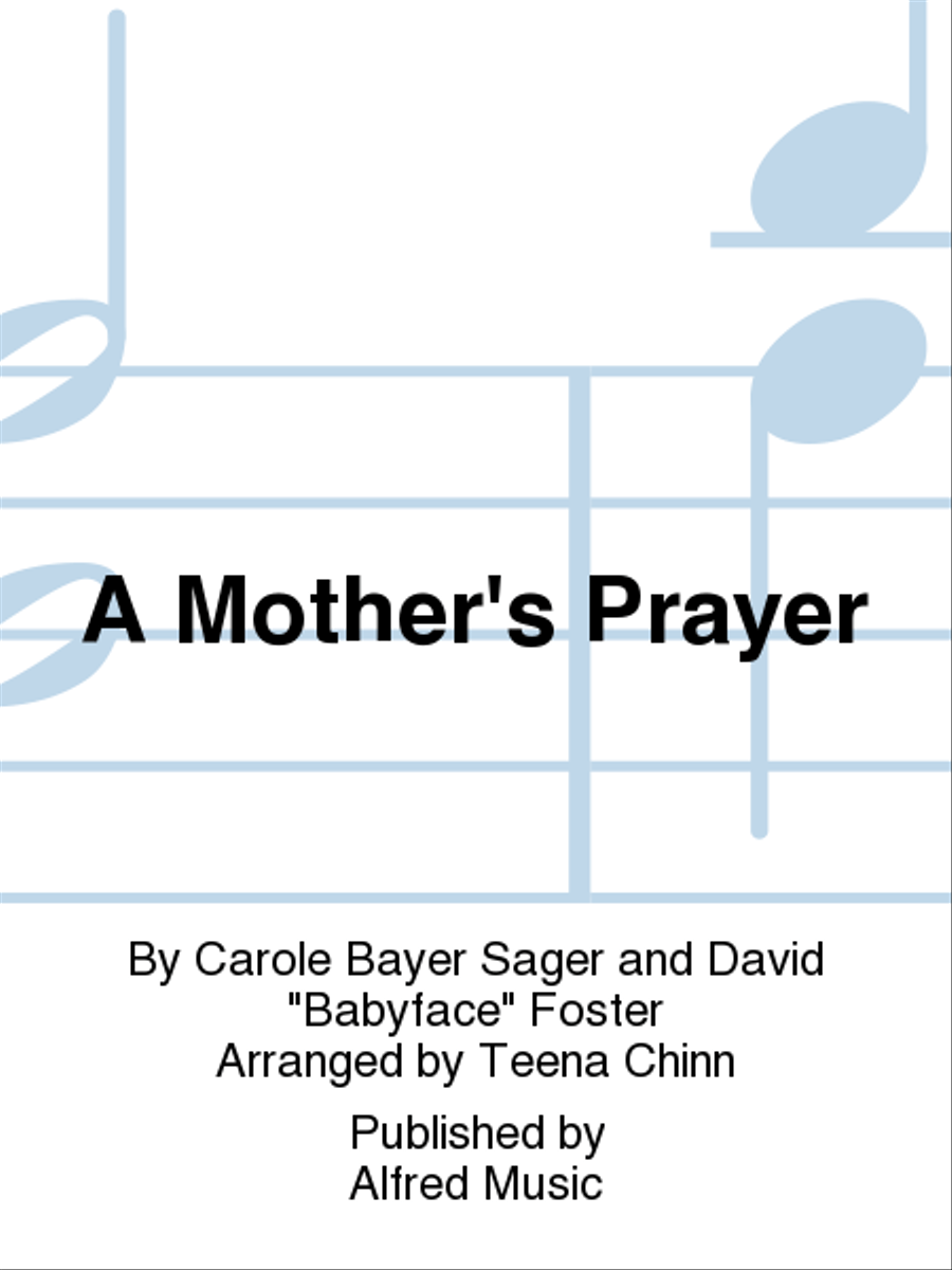 A Mother's Prayer A Mother's Prayer 3-Part scores gallery preview page 1