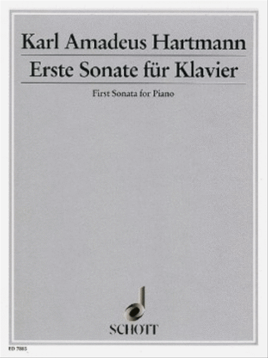 First Sonata for Piano Piano Solo scores gallery preview page 1