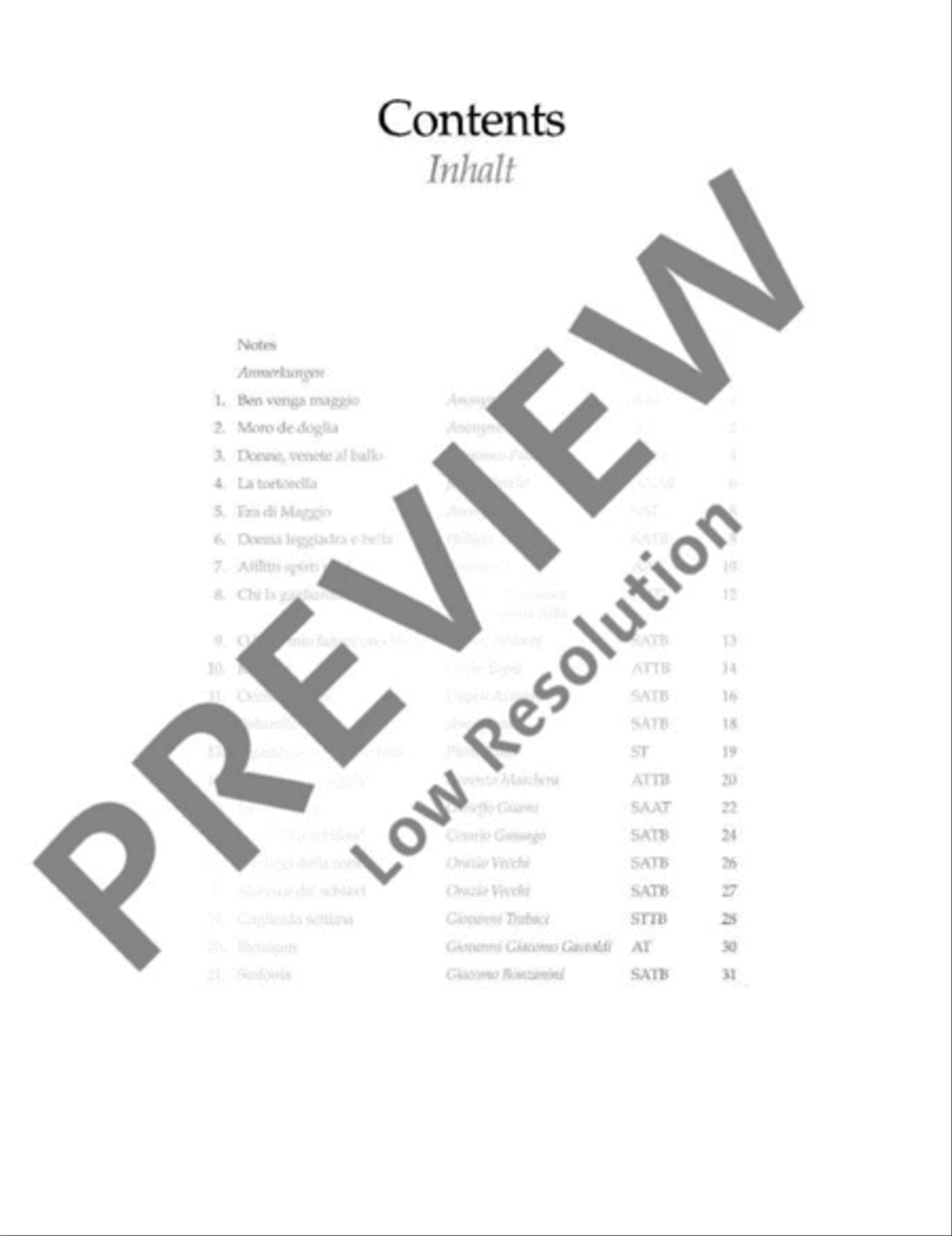 The Schott Recorder Consort Anthology STTB scores gallery preview page 4