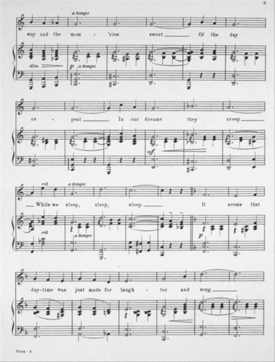 Sleep Voice scores gallery preview page 3