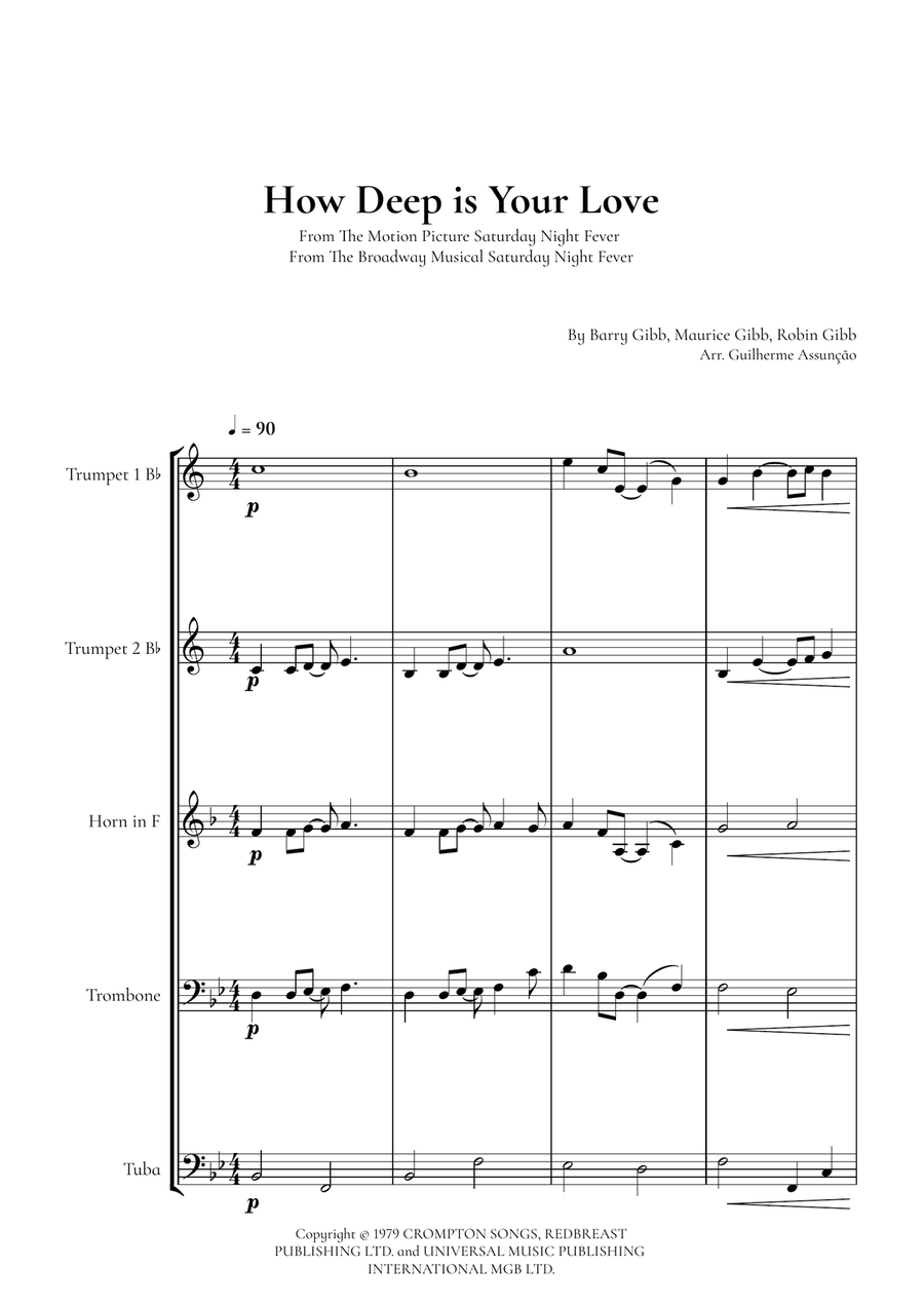 How Deep Is Your Love