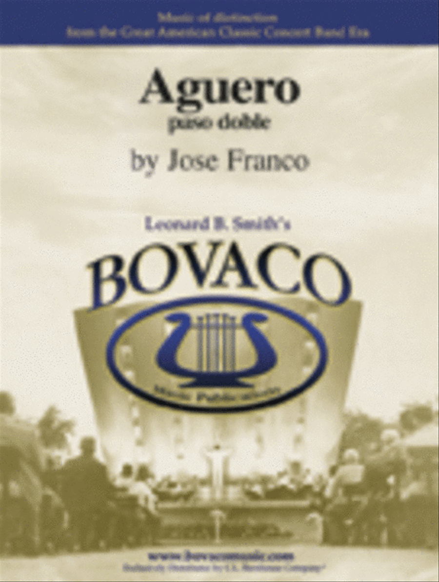 Aguero, paso doble Concert Band scores gallery preview page 1