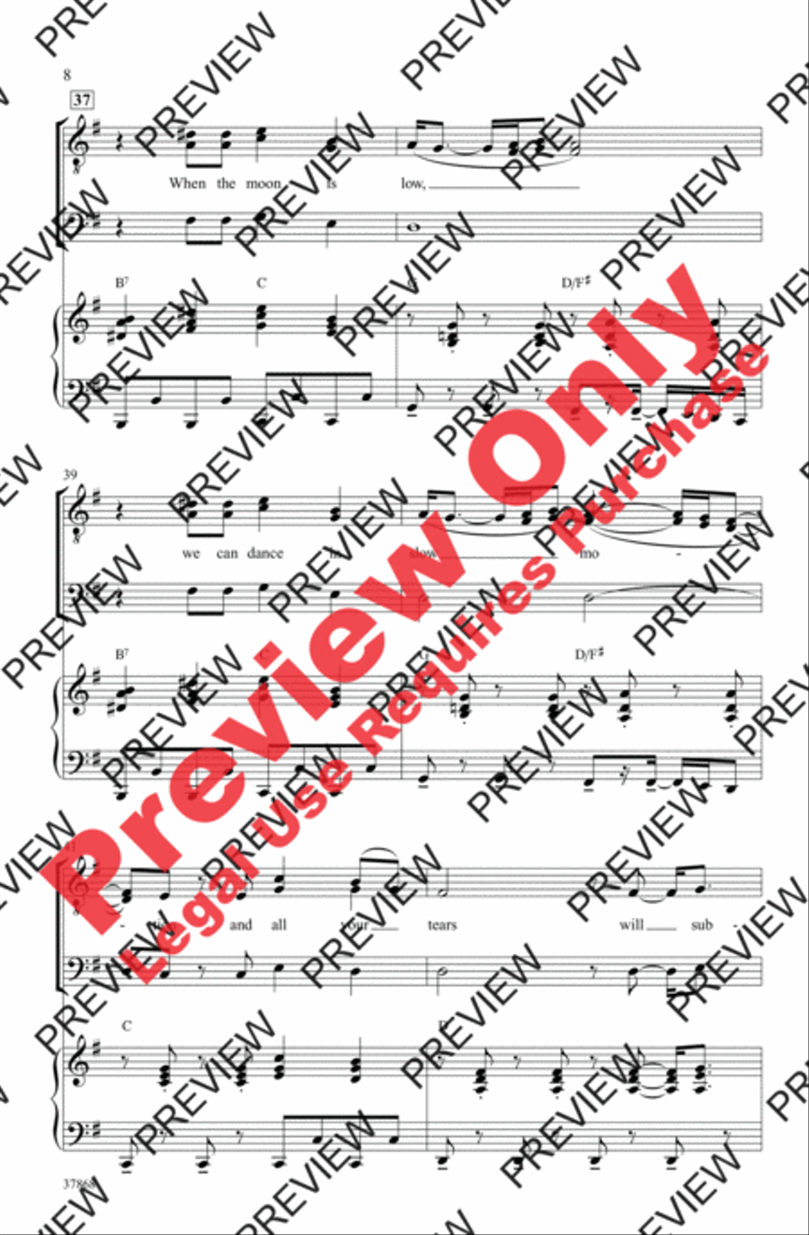 Rhythm of Love Men's Choir scores gallery preview page 8