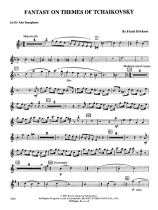 Fantasy on Themes from Tchaikovsky: E-flat Alto Saxophone