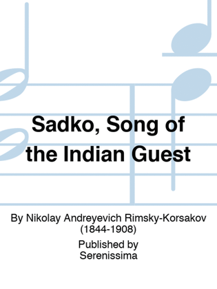 Book cover for Sadko, Song of the Indian Guest