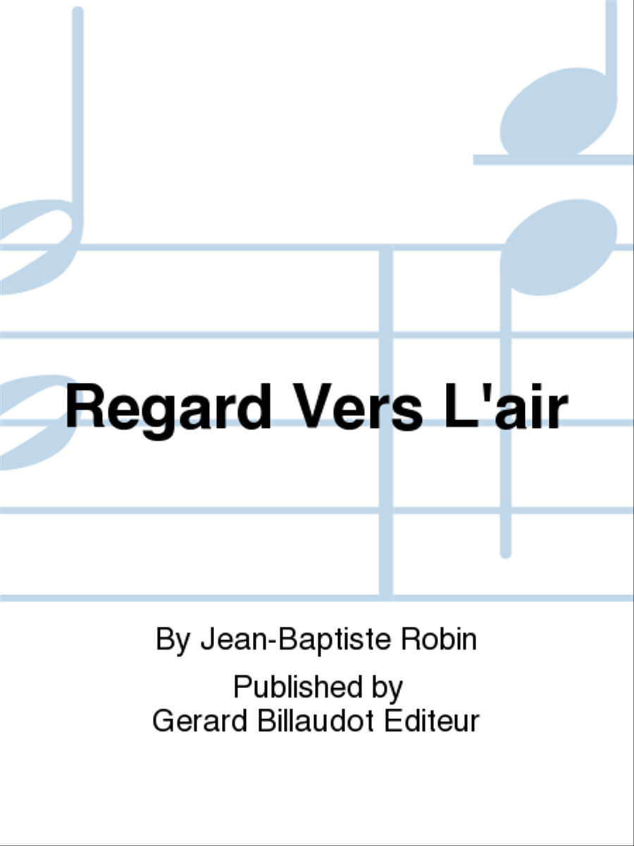 Regard Vers L'Air Organ Solo scores gallery preview page 1