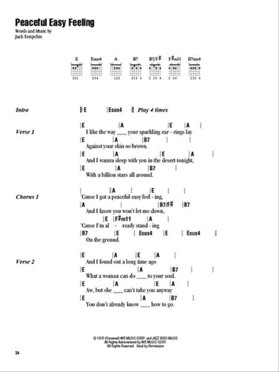 Eagles – Strum & Sing Guitar Easy Guitar scores gallery preview page 5