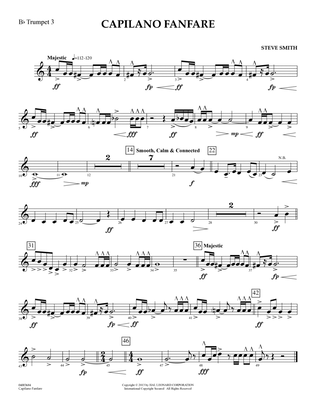 Capilano Fanfare (Digital Only) - Bb Trumpet 3
