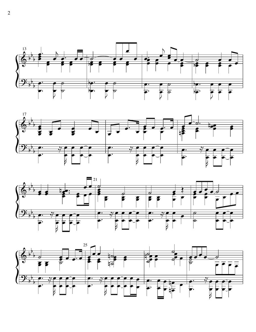 Time Piano Solo scores gallery preview page 2