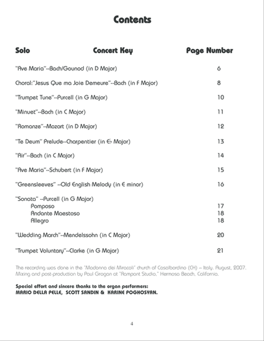 Trumpet and Organ Classics