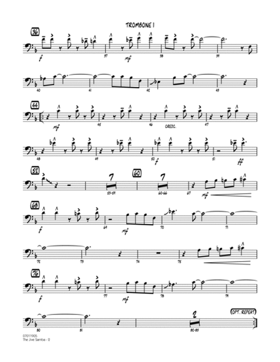 The Jive Samba - Trombone 1