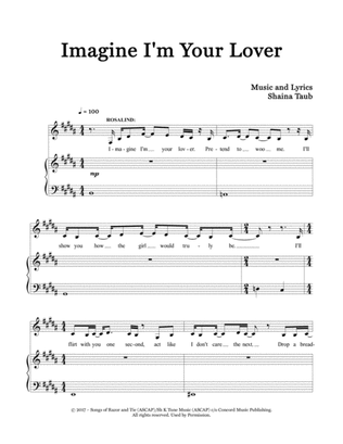 Book cover for Imagine I'm Your Lover (from As You Like It)