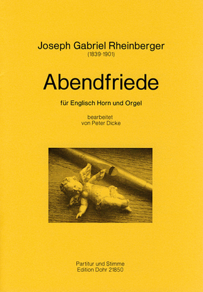 Abendfriede op. 156, Nr. 10 (für Englischhorn und Orgel)