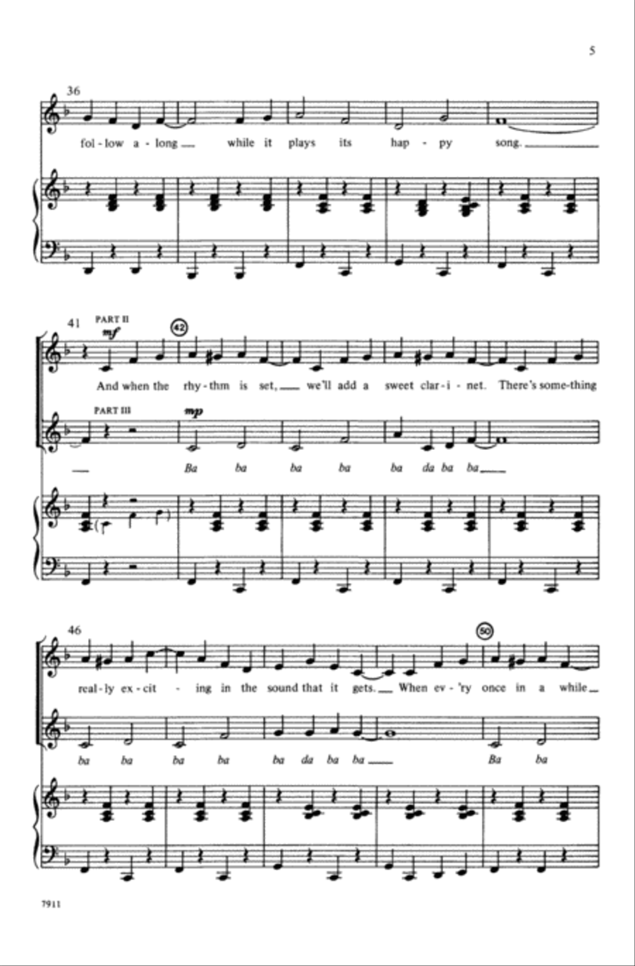 That Dixieland Sound (When the Saints Go Marching) Choir scores gallery preview page 3
