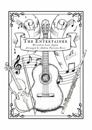 Book cover for The Entertainer for Flute / Violin and Guitar - Chamber Music