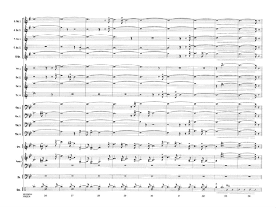 Take It All Jazz Ensemble scores gallery preview page 4