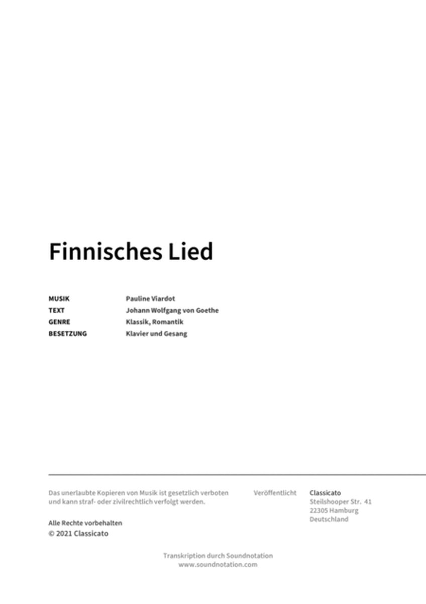 Finnisches Lied image number null