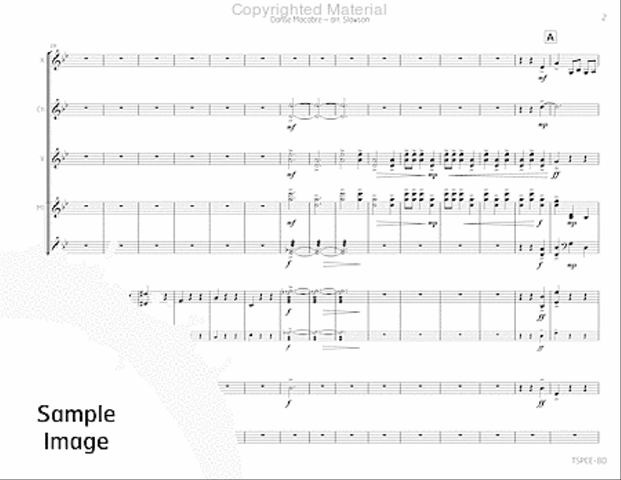 Danse Macabre Percussion Ensemble scores gallery preview page 6